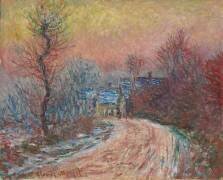 Entry to Giverny in Winter (Claude Monet) - Muzeo.com