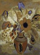 Etruscan Vase with Flowers (Odilon Redon) - Muzeo.com