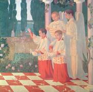 Exaltation of the Holy Cross and the Glorification of the Mass (Maurice Denis) - Muzeo.com