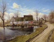 Farmhouses in Baldersbronde (Laurits Andersen Ring) - Muzeo.com