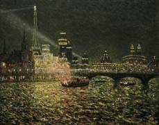 Féerie nocturne : Exposition universelle 1900 (Maxime Maufra) - Muzeo.com