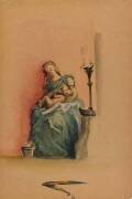 Femme allaitant un enfant (Edgar Degas) - Muzeo.com