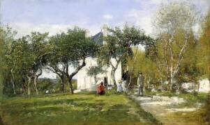 Fervaques (Eugène Boudin) - Muzeo.com