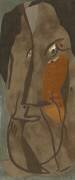 Figure - Elongated mask (Etienne Cournault) - Muzeo.com