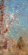Figure under a blossoming tree (Odilon Redon) - Muzeo.com
