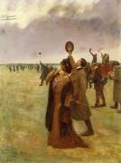 Flight of the Wright Biplane (Jean Béraud) - Muzeo.com