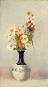 Flowers in a Vase (Odilon Redon) - Muzeo.com
