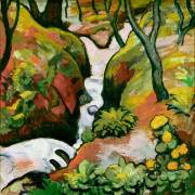Forest Brook (August Macke) - Muzeo.com
