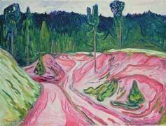 Forest in Thuringia (Edvard Munch) - Muzeo.com