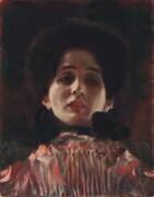 Full-Face Portrait of a Lady (Gustav Klimt) - Muzeo.com