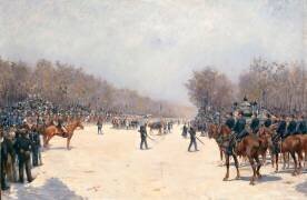 Funérailles nationales du maréchal-président Patrice de Mac-Mahon, duc de Magenta (Ernest Jean Delahaye) - Muzeo.com