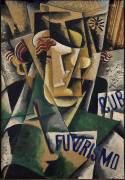 Futuristic Portrait (Lioubov Popova) - Muzeo.com