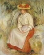 Gabrielle in a Straw Hat (Auguste Renoir) - Muzeo.com