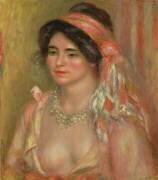 Gabrielle in Algerian Headdress (Auguste Renoir) - Muzeo.com