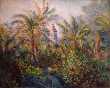 Garden in Bordighera (Claude Monet) - Muzeo.com