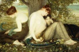 Garden of the Hesperides (Albert Herter) - Muzeo.com