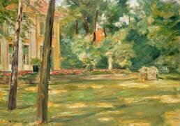 Garden Scene (Max Liebermann) - Muzeo.com