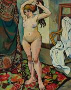 Gilbert nude styling her hair (Suzanne Valadon) - Muzeo.com