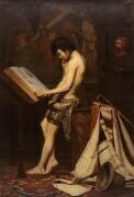 Giotto chez Cimabue (Jules Claude Ziegler) - Muzeo.com