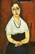 Girl With Necklace (Amedeo Modigliani) - Muzeo.com