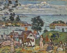Gloucester Harbor (Maurice Brazil Prendergast) - Muzeo.com