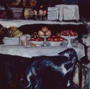 Greyhound and Still Life (Pierre Bonnard) - Muzeo.com
