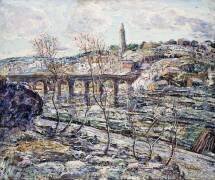 Harlem River Bridge (Ernest Lawson) - Muzeo.com