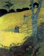 Harvest Scene (Paul Serusier) - Muzeo.com