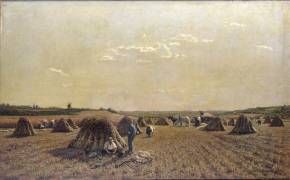 Harvest Scene (Adrien Louis Demont) - Muzeo.com