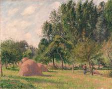 Haystacks (Camille Pissarro) - Muzeo.com
