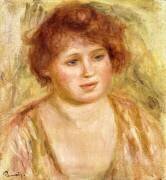 Head of a Woman (Auguste Renoir) - Muzeo.com
