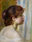 Head of a young woman (Auguste Renoir) - Muzeo.com