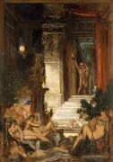 Hercule et les filles de Thespius (Gustave Moreau) - Muzeo.com