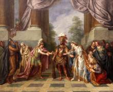 Hercules Brings Alceste from the Underworld to her Husband Admetus (Charles-Antoine Coypel) - Muzeo.com