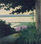 Honfleur and the Baie de la Seine (Félix Vallotton) - Muzeo.com