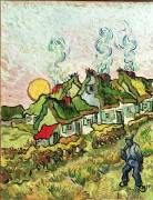 House and Figure (Vincent van Gogh) - Muzeo.com