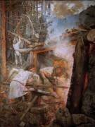 Ilmarinen forges the Sampo (Akseli Gallen-Kallela) - Muzeo.com