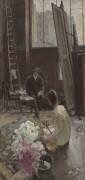 In the Artist's Studio (Constantin Korovine) - Muzeo.com
