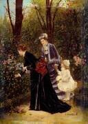 In the garden (Jean Béraud) - Muzeo.com