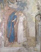 Initiation to Study Two Young Ladies (Odilon Redon) - Muzeo.com