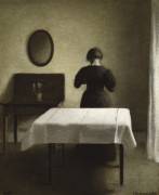Interior (Vilhelm Hammershoi) - Muzeo.com