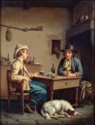 Interior of a Peasant's Cottage (Edouard Amable Onslow) - Muzeo.com