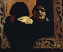 Isa in the mirror (Oscar Ghiglia) - Muzeo.com