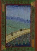 Japonaiserie: The Bridge in the Rain (Vincent van Gogh) - Muzeo.com