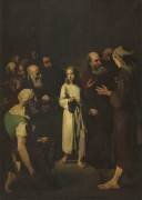 Jésus et les Docteurs de la Loi (Théodule Ribot) - Muzeo.com