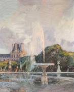 Jet d'eau aux Tuileries (Gaston de La Touche) - Muzeo.com