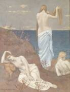Jeunes filles au bord de la mer (petite version) (Pierre Puvis de Chavannes) - Muzeo.com