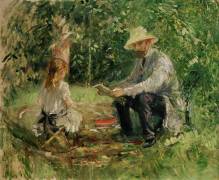 Julie and Eugène Manet (Berthe Morisot) - Muzeo.com