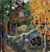 Kalela in autumn (Akseli Gallen-Kallela) - Muzeo.com