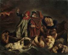 La Barque de Dante (Edouard Manet) - Muzeo.com